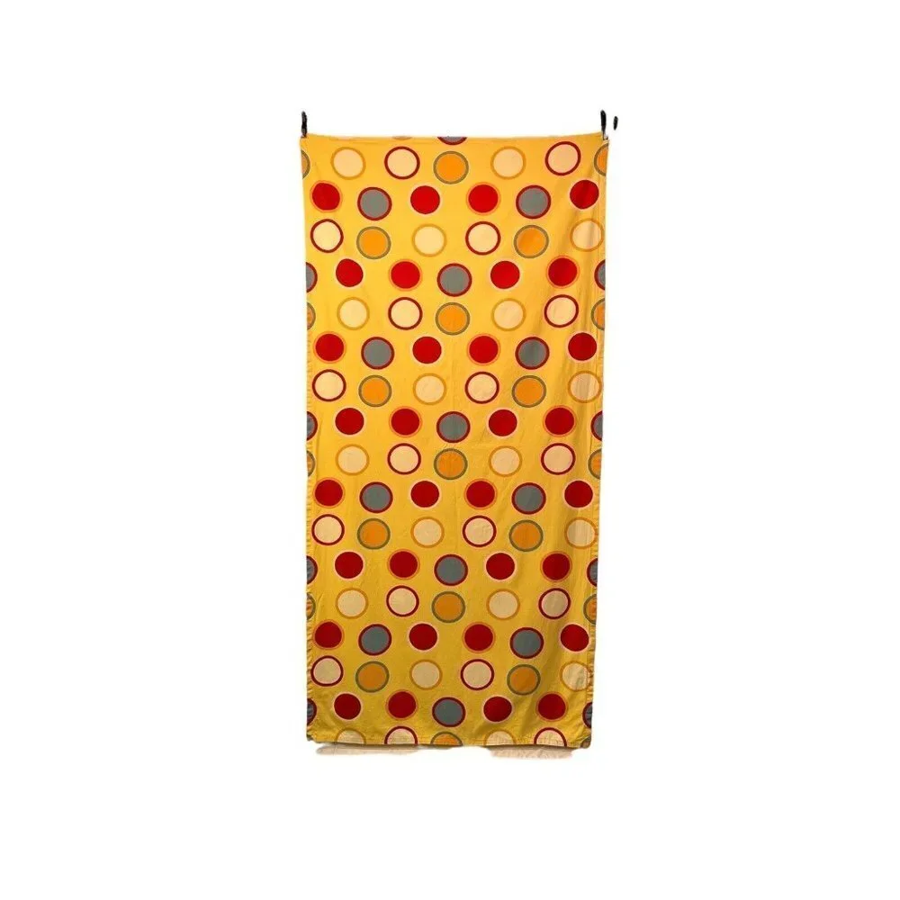 Mid Century Modern‎ Abstract Blanket Yellow Red Green Retro 103